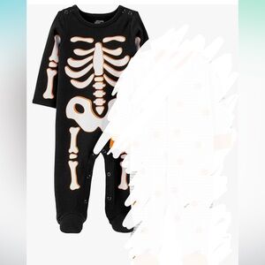 Skeleton onesie